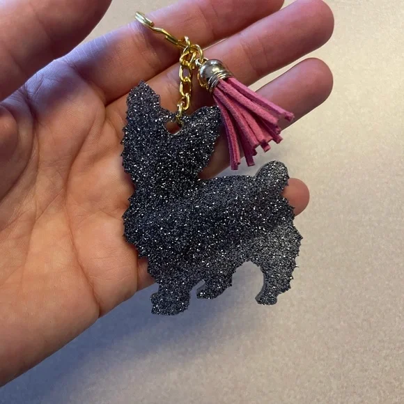 🎉🎉2x HP🎉🎉 Handmade Westie/Yorkshire Terrier Keychain - Picture 2 of 6